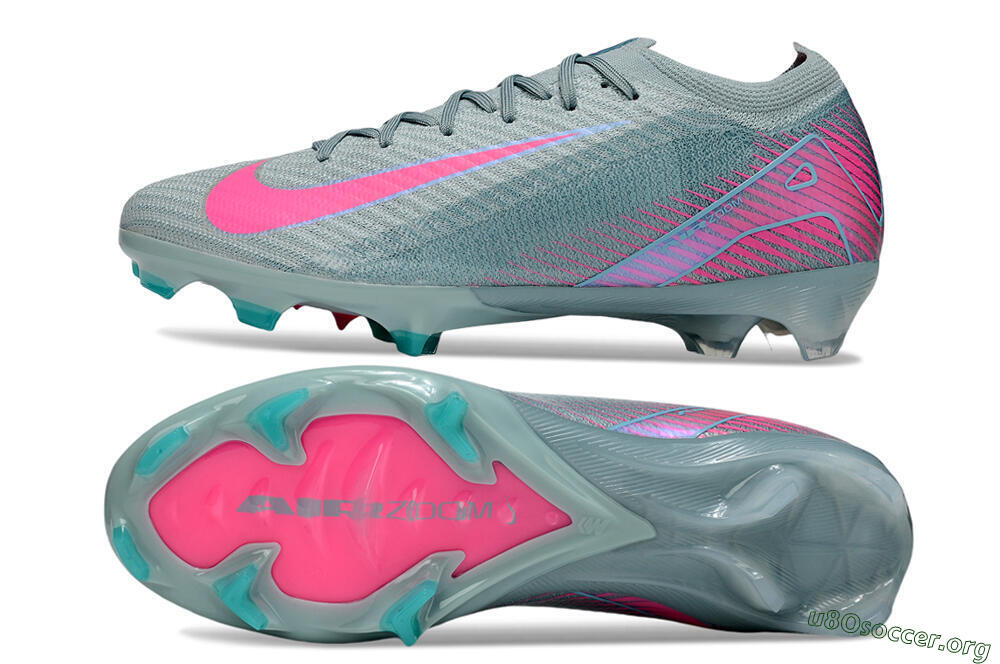 Nike Air Zoom Mercurial Vapor 16 Elite FG Football Boots - Jade/Pink 1