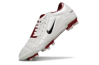 Nike Total 90 III FG Football Boots - White/Black/Red