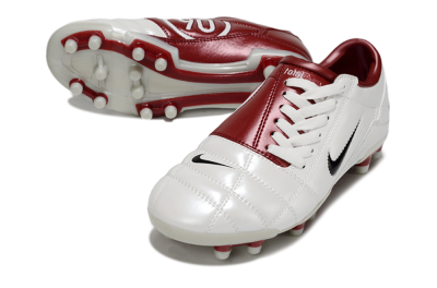 Nike Total 90 III FG Football Boots - White/Black/Red