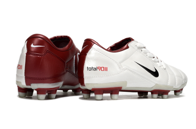 Nike Total 90 III FG Football Boots - White/Black/Red