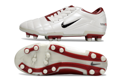 Nike Total 90 III FG Football Boots - White/Black/Red
