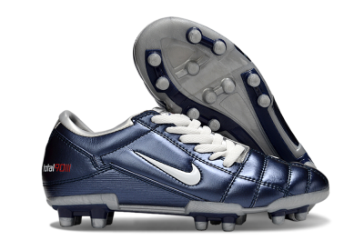 Nike Total 90 III FG Football Boots - Blue/White