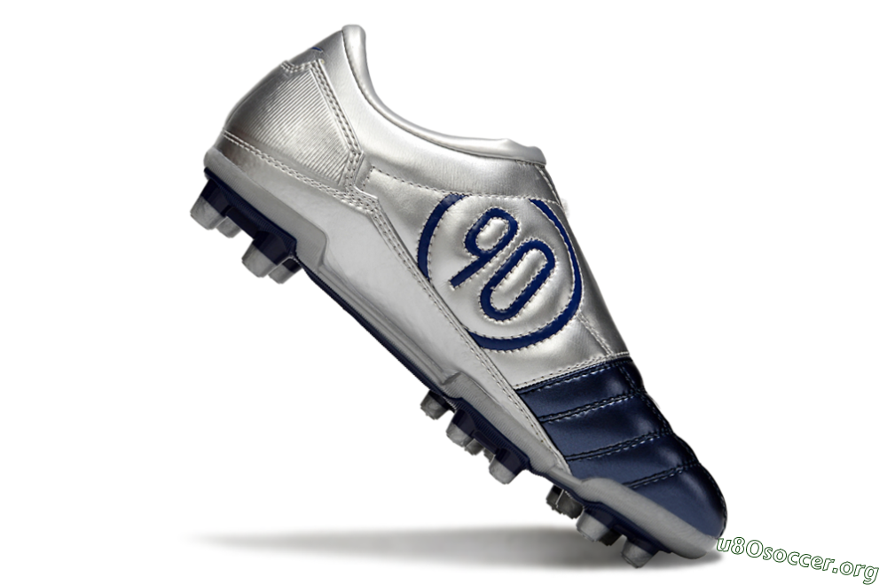 Nike Total 90 III FG Football Boots - Blue/White 4