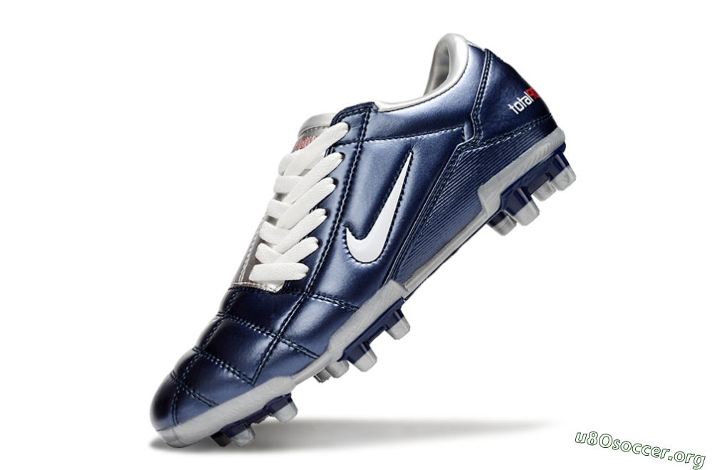 Nike Total 90 III FG Football Boots - Blue/White 5