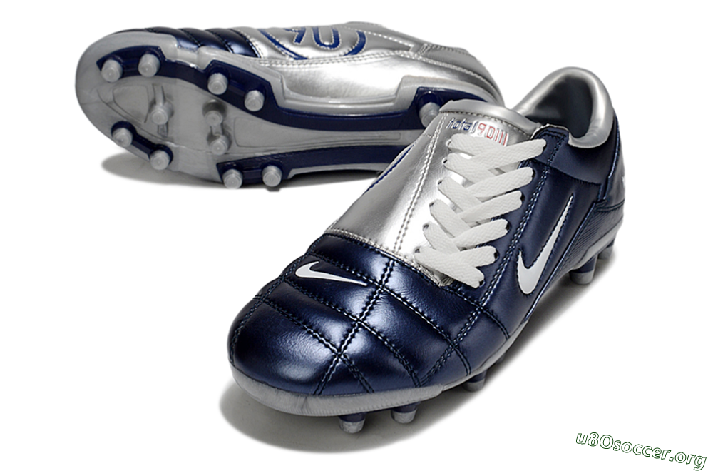 Nike Total 90 III FG Football Boots - Blue/White 0