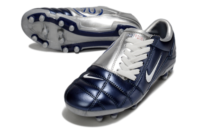 Nike Total 90 III FG Football Boots - Blue/White
