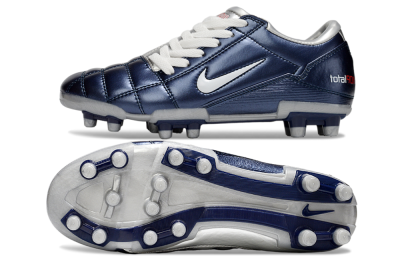 Nike Total 90 III FG Football Boots - Blue/White