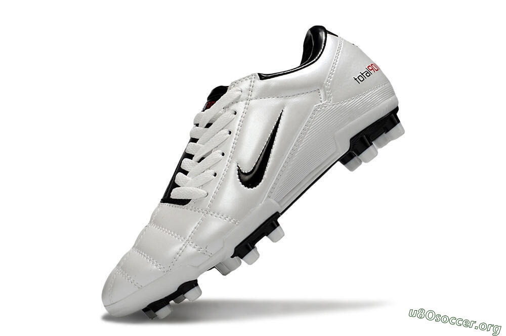 Nike Total 90 III FG Football Boots - White/Black 5