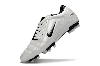 Nike Total 90 III FG Football Boots - White/Black