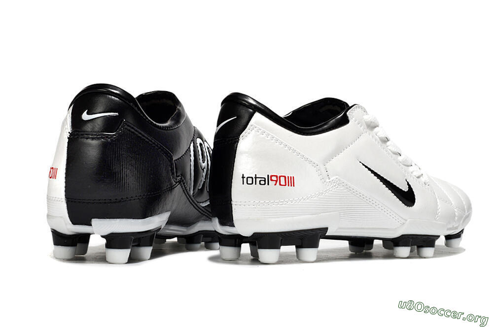 Nike Total 90 III FG Football Boots - White/Black 6