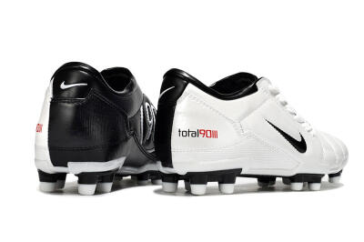 Nike Total 90 III FG Football Boots - White/Black