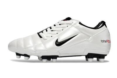 Nike Total 90 III FG Football Boots - White/Black