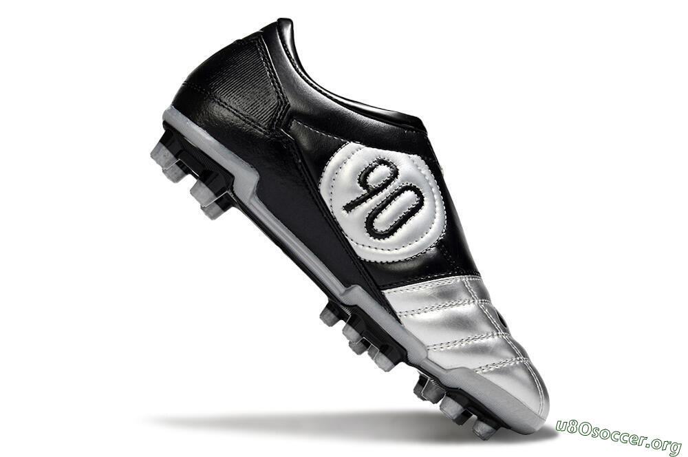 Nike Total 90 III FG Football Boots - Silver/Black 4