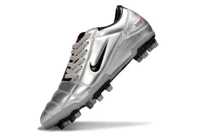 Nike Total 90 III FG Football Boots - Silver/Black