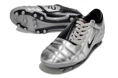 Nike Total 90 III FG Football Boots - Silver/Black
