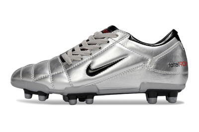 Nike Total 90 III FG Football Boots - Silver/Black