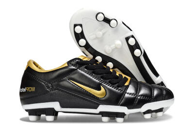 Nike Total 90 III FG Football Boots - Black/Gold/White