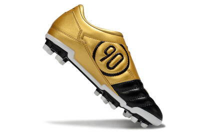 Nike Total 90 III FG Football Boots - Black/Gold/White