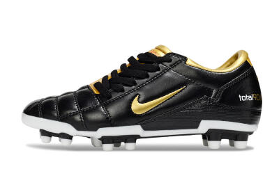 Nike Total 90 III FG Football Boots - Black/Gold/White