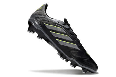 Adidas Copa Pure 3 Elite FG Football Boots - Black/Grey/Yellow