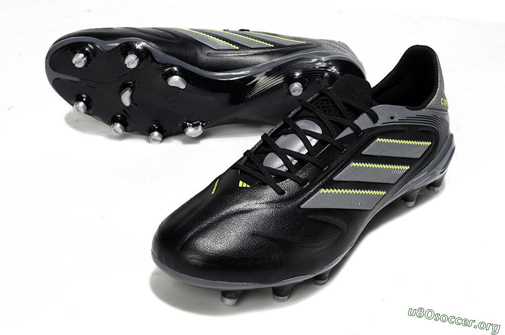 Adidas Copa Pure 3 Elite FG Football Boots - Black/Grey/Yellow 0