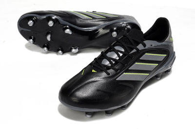 Adidas Copa Pure 3 Elite FG Football Boots - Black/Grey/Yellow