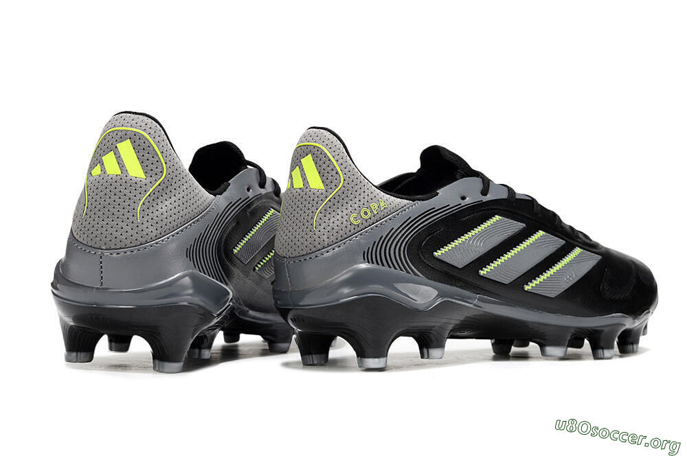 Adidas Copa Pure 3 Elite FG Football Boots - Black/Grey/Yellow 6