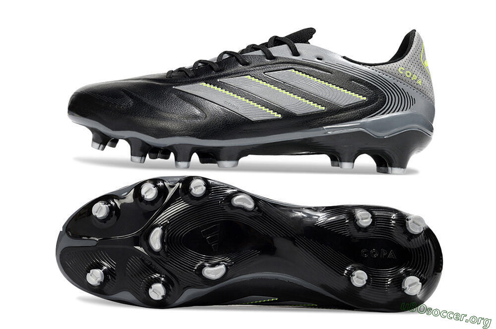 Adidas Copa Pure 3 Elite FG Football Boots - Black/Grey/Yellow 1