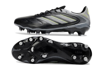 Adidas Copa Pure 3 Elite FG Football Boots - Black/Grey/Yellow