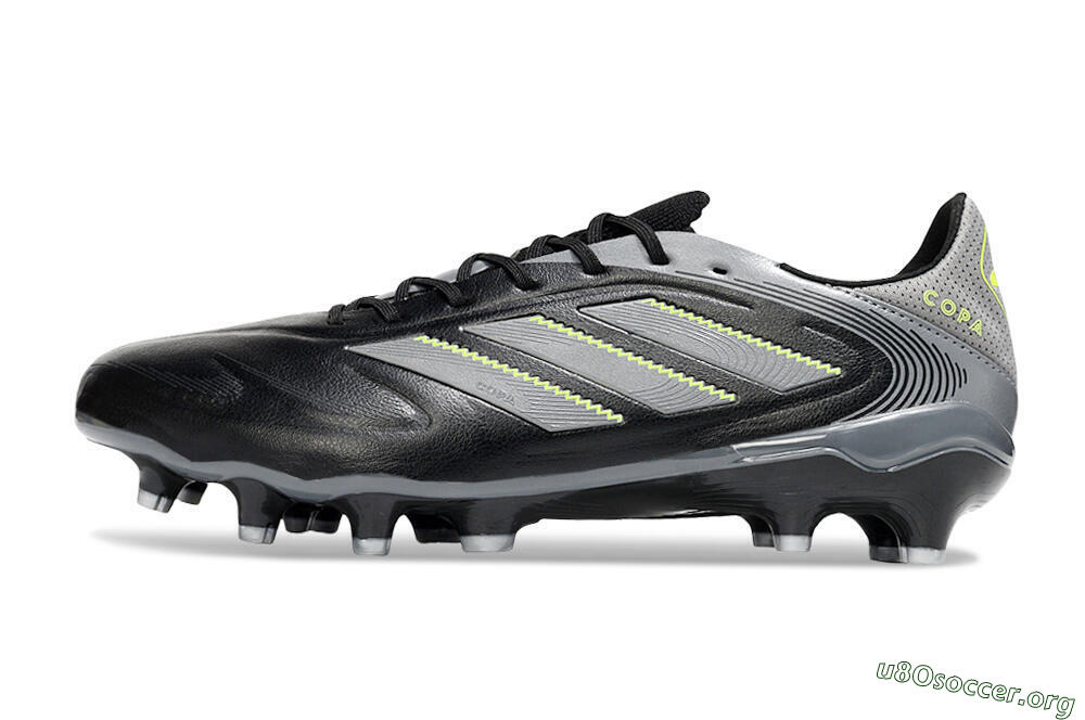 Adidas Copa Pure 3 Elite FG Football Boots - Black/Grey/Yellow 3