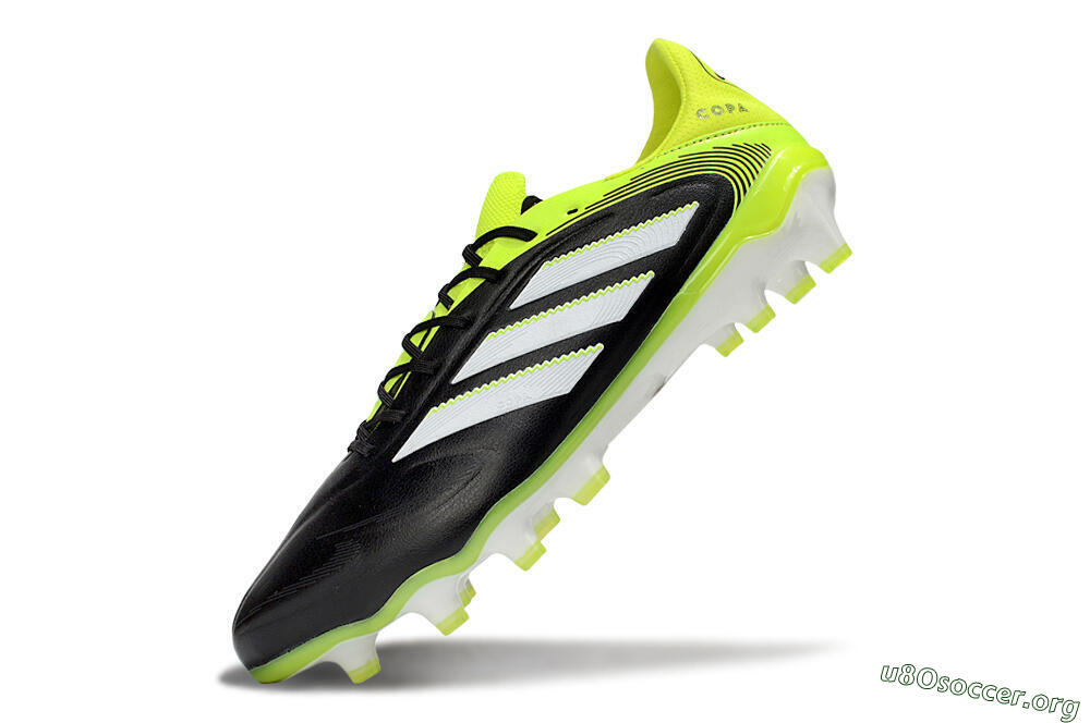 Adidas Copa Pure 3 Elite FG Football Boots - Black/White/Yellow 5