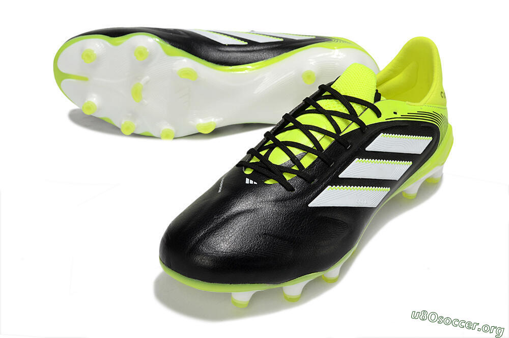 Adidas Copa Pure 3 Elite FG Football Boots - Black/White/Yellow 0
