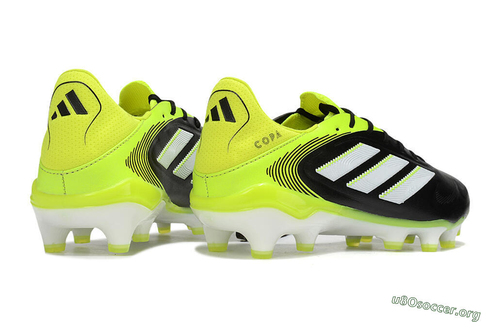 Adidas Copa Pure 3 Elite FG Football Boots - Black/White/Yellow 6