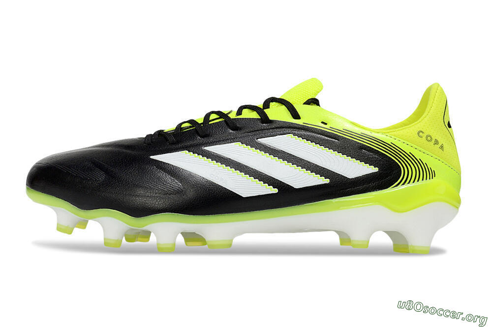Adidas Copa Pure 3 Elite FG Football Boots - Black/White/Yellow 3