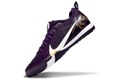 Nike Air Zoom Mercurial Vapor 16 Elite TF Football Shoes - Purple/White/Gold
