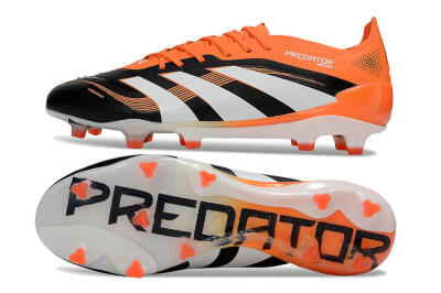 Adidas Predator 25 Elite FG Football Boots - White/Black/Red