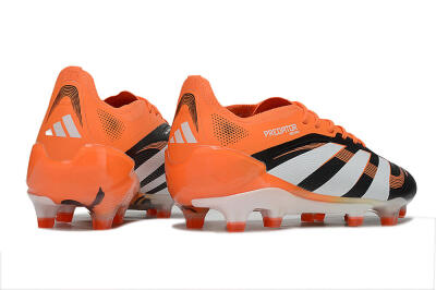 Adidas Predator 25 Elite FG Football Boots - White/Black/Red