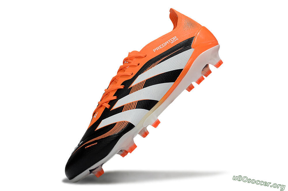 Adidas Predator 25 Elite FG Football Boots - White/Black/Red 4