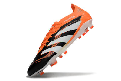 Adidas Predator 25 Elite FG Football Boots - White/Black/Red