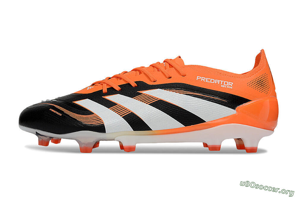 Adidas Predator 25 Elite FG Football Boots - White/Black/Red 2
