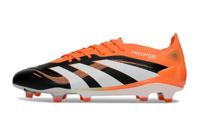 Adidas Predator 25 Elite FG Football Boots - White/Black/Red