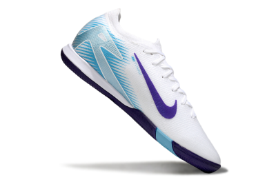 Nike Air Zoom Mercurial Vapor 16 Elite IC Football Shoes - White/Purple/Pink