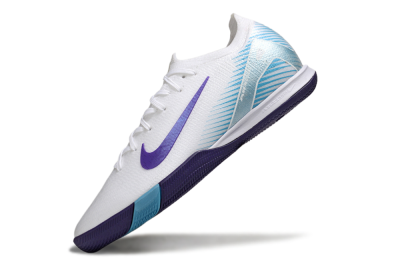 Nike Air Zoom Mercurial Vapor 16 Elite IC Football Shoes - White/Purple/Pink