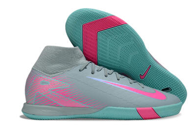 Nike Air Zoom Mercurial Superfly 10 Elite IC Football Shoes - Jade/Pink