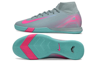Nike Air Zoom Mercurial Superfly 10 Elite IC Football Shoes - Jade/Pink