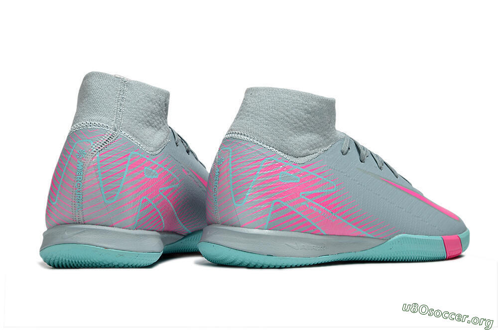 Nike Air Zoom Mercurial Superfly 10 Elite IC Football Shoes - Jade/Pink 6