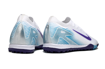 Nike Air Zoom Mercurial Vapor 16 Elite TF Football Shoes - White/Purple/Pink