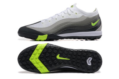 Nike Air Zoom Mercurial Vapor 16 Elite TF Football Shoes - White/Grey/Yellow