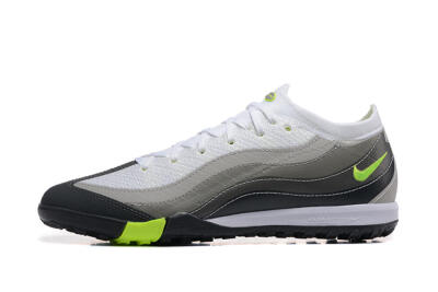 Nike Air Zoom Mercurial Vapor 16 Elite TF Football Shoes - White/Grey/Yellow