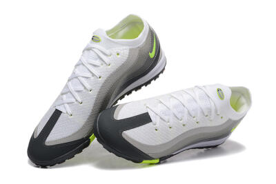 Nike Air Zoom Mercurial Vapor 16 Elite TF Football Shoes - White/Grey/Yellow